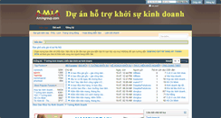 Desktop Screenshot of khoisukinhdoanh.net